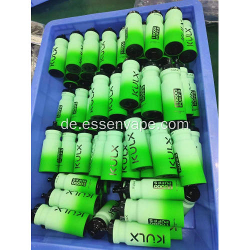 Wassermeloneis Kulx 10000 Puffs Vape Aromen Italien